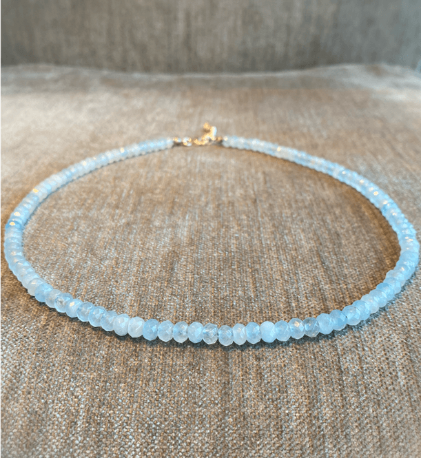 Hovedbilde Collier med Akvamariner
