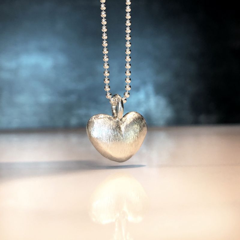 Silver Heart Large 