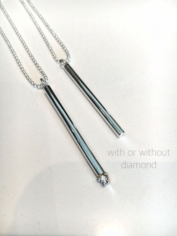 Sleek Silver Stick